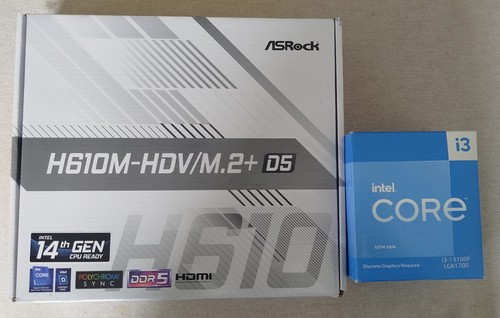 Pack asrock h610m - asrock, d5